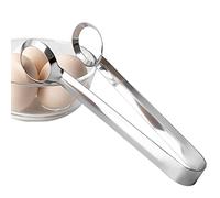 Lnhgh Lot de 2 pinces de cuisine en acier inoxydable pour œufs à la coque, pince de cuisson pour barbecue, salade glacée, friteuse