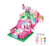Lnhgh Maison de poupée en forme de château jouet, faites semblant de construire des jouets de jeu avec | Meubles de rêve pour maison de poupée, jouets pour filles, décorations de Noël pour la maison