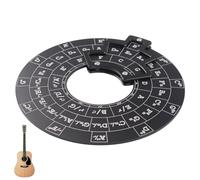 Lnhgh Outil de mélodie, roue d'accords | Outil de transposition d'accords de guitare | Outil d' de mélodie et de musique pour auteurs-compositeurs, partitions, accords, signes de tonalité