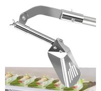 Lnhgh Outil De Nettoyage pour Gouttières De Toiture | Pelle De Nettoyage pour Gouttières dans Jardins Fossés Et Villas - Accessoire Léger sans Rouille pour Fossés Jardins Villas Maisons de Ville