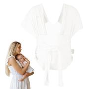 Lnhgh Porte-bébé, porte-bébé - Porte-bébé hybride ergonomique - Écharpe pré-emballée, écharpe de portage pour bébé douce et extensible pour les tout-petits, les bébés plus âgés et les nouveau-nés