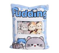 Lnhgh Snack Bag Mignon Snack Oreiller,Mignon Snack Oreiller Animaux en Peluche, Amovible Moelleux Coussin Créatif Doux en Peluche Oreiller pour La Maison Chambre Décor