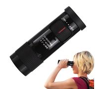 Lnhgh Télescope monoculaire portatif, monoculaire portable | 10-30 x 21 monoculaire jumelles de poche, longue-vue avec vision claire, accessoires télescopiques portables et étanches pour la course, la