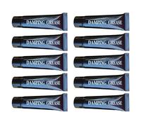 Lnhgh Tube de graisse, lubrifiant d'amortissement - Graisse pour rembourrage de siège de toilette pour charnières de portes et fenêtres | Graisse d'amortissement mécanique 10 pièces pour charnières de
