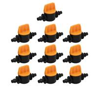 Lnhgh Van d'Arrosage,10 Pièces Raccords De Valve Pour Irrigation Goutte-À-Goutte - Équipement de Contrôle de l'Eau et Système de Tuyauterie Anti-Fuite pour Jardin, Serre et Zones