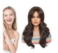 Lnhgh Wigs de costumes pour femmes, Cosplay Costume Wigs Halloween,Perruques ondulées longues naturelles | Coiffes synthétiques bouclées de 20 pouces pour les mariages à usages quotidiens Dates