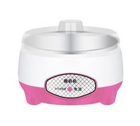 Lnhgh Yaourtière avec contrôle de température - Yaourtière automatique avec récipient intérieur en acier inoxydable, appareil électroménager multifonction 1,2 l pour lait dans la cuisine