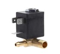 LNHHG Cannula N/C AC 230V G1/8" Brass Steam Air Generator Water Solenoid for Valve COF