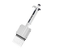 LNHHG Pipette multicanaux Équipement de Laboratoire Chimique Micropipette réglable numérique Laboratoire 8 canaux Pipette 12 canaux(8 Channels 0.5-10ul)