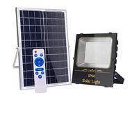 LNHHG Projecteur Solaire 2000W LED Lampe d'inondation Mur de Rue Solaire lumière télécommande extérieure étanche for Jardin Chemin paysa projecteur pour Jardin, allée, Garage, Patio