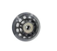LNHHG Roulette silencieuse 2.5/3 Pouces, Roue Simple/diamètre 65/75mm, Roue de Skate/Planche à roulettes, Roue d'entraînement for bébé, 4 pièces/lot(3 inch-75mm)