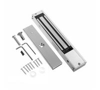 LNHHG Serrure magnétique électrique 180kg 350lbs 280KG 600lbs, Serrure électromagnétique à Porte DC 12V avec Support ZL(280kg with ZL)