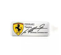 LNHZX 2 pièces Autocollants décoratifs Avant et arrière de Voiture pour Ferrari California 430 F12 458 488 812 F8 456, Autocollants de Protection extérieure 3D,B