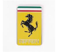LNHZX 2 pièces Autocollants décoratifs Avant et arrière de Voiture pour Ferrari California 430 F12 458 488 812 F8 456, Autocollants de Protection extérieure 3D,A