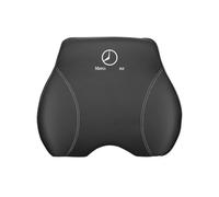 LNHZX Oreiller d'appui-tête pour Siège Auto pour Mercedes-Benz E-Class/C-Class/GLC/GLB/E300L/C260L Coussin de Soutien Lombaire et Dorsal Accessoires pour Le Dos,Black-Lumbar Support