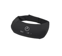 LNHZX Oreiller d'appui-tête pour Siège Auto pour Mercedes-Benz GLC-Class/GLC260L/GLC300L/C-Class Coussin de Soutien Lombaire et Dorsal Accessoires pour Le Dos,Black-Lumbar Support