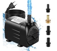 Lnicez Pompe a Eau 45W 3200L/H Ultra Silencieuse pour Aquarium et Bassin Submersible 1,8m Câble