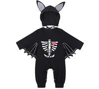 LNL Costume d'Halloween pour bébé chauve-souris Mes premières tenues d'Halloween unisexe 3-6 mois