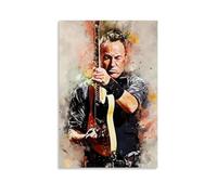 LNLEXTAR Legend Bruce Springsteen Poster Peinture décorative sur toile Art mural pour salon, chambre à coucher, art mural, impression d'image moderne, décoration de salle familiale, 60 x 90 cm