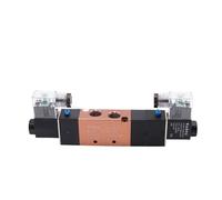 LNMOUMEZB Électrovanne à Double Commande électrique 4V230-08C 3 Positions 5 Voies 4V330C-10 à étanchéité Centrale 3 Positions 5 Voies 220 V CA 24 V CC(4V430-15/AC220V)
