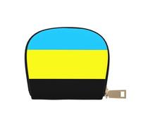 LNNIUK Portefeuille imprimé drapeau du sultanat de Burongan pour cartes de crédit et cartes de visite pour homme et femme, taille compacte pour adultes, blanc, One Size
