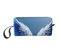 LNNIUK Trousse de toilette de voyage avec fermeture éclair Motif ailes d'ange