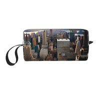 LNNIUK Trousse de toilette de voyage avec fermeture éclair Motif ville de New York