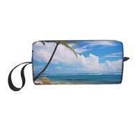 LNNIUK Trousse de toilette de voyage Hello Hawaï avec fermeture éclair