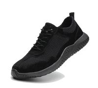 LNNLOO Chaussures Sécurité Légères pour Hommes Et Femmes (36-48), Maille Respirante, Résistantes À l'usure/Absorption des Chocs, Anti-écrasement, Anti-Perforation, pour Le Jardinage D'été,37,B