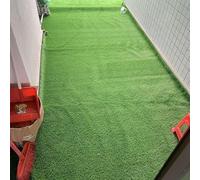 LNNNW Pelouse en Gazon Synthétique Gazon artificiel synthétique jardin arrière-cour fête for animaux de compagnie aire de jeux Faux gazon tapis de gazon 0.7/2 cm d'épaisseur(Green-0.7cm,100x120cm)