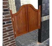 LNNNW Porte à persienne bidirectionnelle Simple, porte de séparation extérieure de jardin, tailles et couleurs personnalisées disponibles pour intérieur(100x90cm)