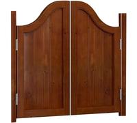 LNNNW Porte battante à mi-chemin de couloir en bois massif, porte battante double for escaliers et salle de bain, taille et couleur personnalisées disponibles pour intérieur(90x90cm)