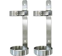 LNNNW Support for bouteilles d'oxygène, support de bouteille en acier inoxydable, étagère fixe for extincteur/nitreux for véhicules d'urgence Support mural pour cylindre