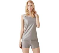 LNNNW Tissu Faraday Ensemble gilet et short de radioprotection for femmes, vêtements de radioprotection en fibres, vêtements de protection, élastiques pour les projets DIY(M)
