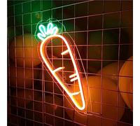 LNNW enseigne lumineuse neon Enseigne au néon LED alimentée par USB, éclairage de décoration personnalisable for magasin de légumes de restaurant, 50x26cm pour Hôtel Pub Café Salle de Loisirs Mur