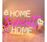 LNNW enseigne lumineuse neon Enseignes au néon LED personnalisables, lampe d'ambiance de décoration de fête de chambre à coucher alimentée par USB, 50x35cm pour Hôtel Pub Café Salle de Loisirs Mur