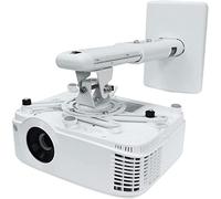 LNNW Projecteur Support Mural Ajustable au Plafond for projecteur Support Longueur Extendable Accueil Salon Chambre Blanche Projecteur Support pour Cinéma Maison, Caméra de Sécurité, Conférence