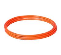 LNNXSZ Cercles d'agilité Anneau d'entraînement d'agilité 30/40/50 cm, Anneau d'agilité de Vitesse, Pied Rond(Orange 40 cm)