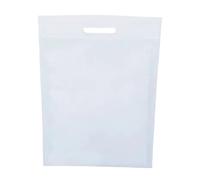 LNNXSZ Sac Cabas Sacs de courses Non tissés, 20 pièces, fourre-tout vierge(Green,35x45cm)