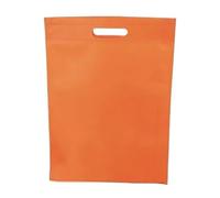 LNNXSZ Sac Cabas Sacs réutilisables non tissés/sacs de courses, 20 pièces(Red,25x35cm)