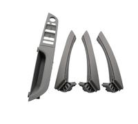 Lnojxxk Poignee de Porte Passager Poignée De Porte Intérieure En Plastique Avec Garniture De Protection Complète Pour BMW Série 3 E90 E91 316 318 320 325 328i(Gray 37.5 High-end)