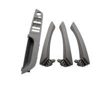 Lnojxxk Poignee de Porte Passager Poignée De Porte Intérieure En Plastique Avec Garniture De Protection Complète Pour BMW Série 3 E90 E91 316 318 320 325 328i(Gray 37.5 Low-end)