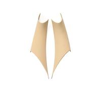 Lnojxxk Poignee de Porte Passager Pour BMW Série 3 4 F30 F35 320i 320Li 328i 328Li 335i 335Li 2012-2018 Couvercle De Poignée De Porte Intérieure De Voiture(Beige)