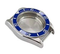 LNQKJXIIA Boîtier de Montre 41 mm en Acier Inoxydable brossé 316L avec Saphir, Compatible avec Les mouvements mécaniques ETA2824ST2130, SW200 et P5000