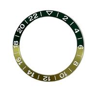 LNQKJXIIA Lunette de Montre en Aluminium 38 mm, Police GMT2-22, diamètre extérieur 38 mm, diamètre intérieur 30,5 mm, for boîtier 40 mm, Accessoires de Montre(18)
