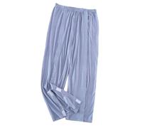 LNQKJXIIA Pantalon Post-opératoire entièrement Ouvert sur Le Devant, Pantalon de rééducation en Coton for fractures, Soins aux Personnes handicapées et aux Personnes âgées(2XL)