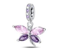 LNQOBU Perles Charms Argent Sterling 925 Breloques Pendentif Charm Compatible pour Européen Bracelets et Colliers