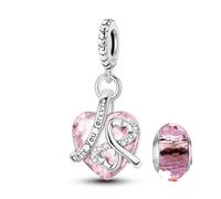 LNQOBU Perles et Charms Argent 925 pour Bracelets, Maman Charms Bead,Compatible avec les Pandora Bracelets et colliers Européens pour femme