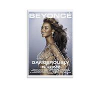 LNSXYSCQ Beyoncé Album de musique de la série des chanteurs populaires, poster sur toile, décoration murale, peinture pour chambre à coucher, 30 x 45 cm, style sans cadre
