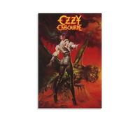 LNSXYSCQ Ozzy Osbourne Music Album Cover of Popular Singers Series Poster sur toile Décoration murale Décoration Chambre 30 x 45 cm Sans cadre